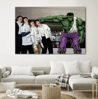 It's A Knockout! by Dan Avenell on GIANT ART - green digital painting