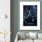 Terminator by Nikita Abakumov on GIANT ART - blue digital painting