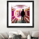 SUBWAY CAR 01 by Vin Zzep on GIANT ART - white digital painting