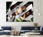 Tamara De Lempicka & Bette Davis by Luigi Tarini on GIANT ART - gray photo manipulation