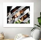 Tamara De Lempicka & Bette Davis by Luigi Tarini on GIANT ART - gray photo manipulation