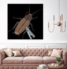 Roach-Clip by Proper Ganders on GIANT ART - brown vector illustration