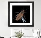 Roach-Clip by Proper Ganders on GIANT ART - brown vector illustration