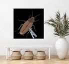 Roach-Clip by Proper Ganders on GIANT ART - brown vector illustration