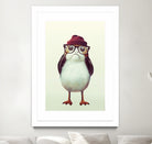 Hipster Porg by Andy Wynn on GIANT ART - red digital painting