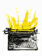 Typewriter by Christopher Paul on GIANT ART - black digital drawing