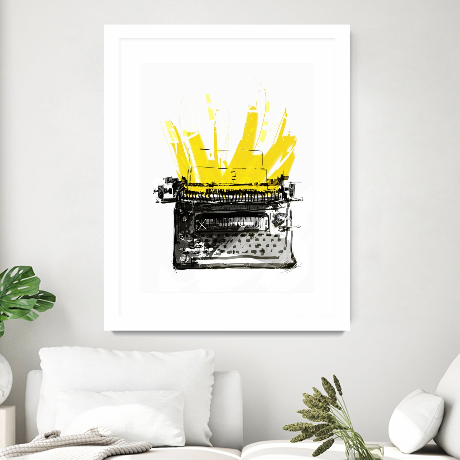 Typewriter by Christopher Paul on GIANT ART - black digital drawing