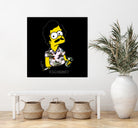 Escobart by Rickety Crafts on GIANT ART - yellow digital drawing