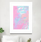 Abstract 2494 by Cecilie Karoline on GIANT ART - pink mixed media