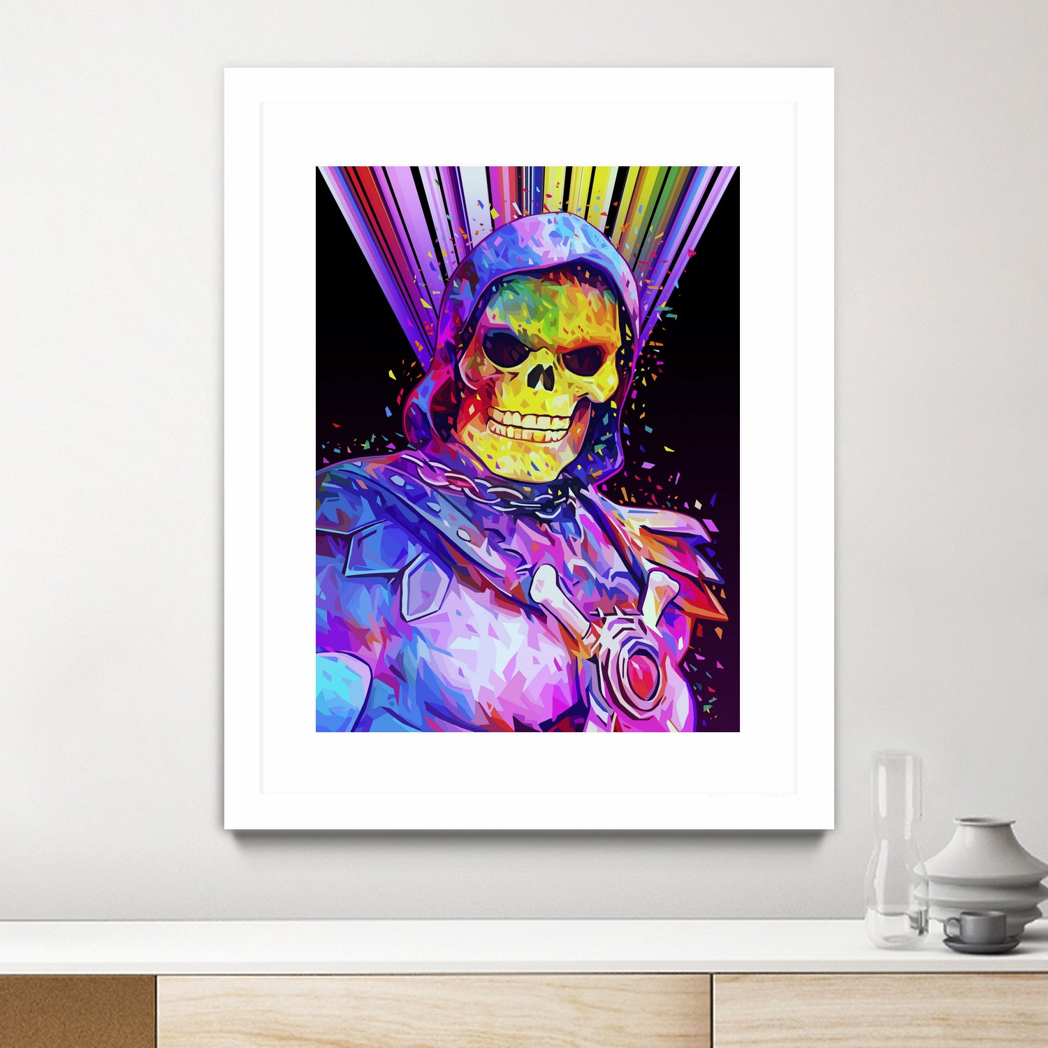 Skeletor by Alessandro Pautasso on GIANT ART - black digital painting