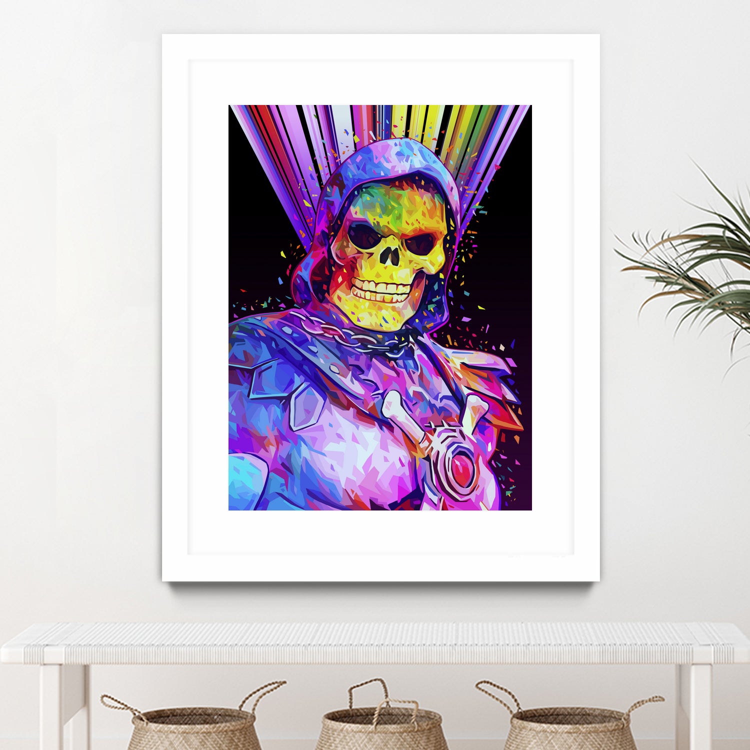 Skeletor by Alessandro Pautasso on GIANT ART - black digital painting