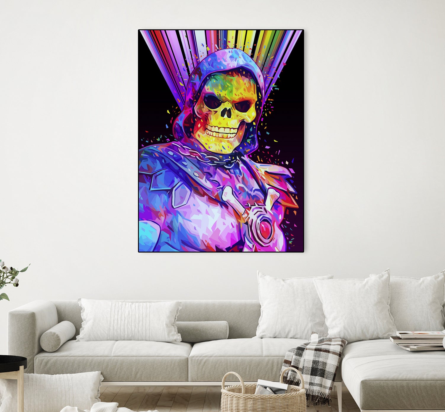 Skeletor by Alessandro Pautasso on GIANT ART - black digital painting