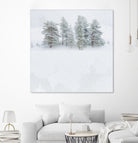 Pines by Antonio Zimbone on GIANT ART - white photo illustration