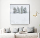 Pines by Antonio Zimbone on GIANT ART - white photo illustration