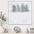 Pines by Antonio Zimbone on GIANT ART - white photo illustration