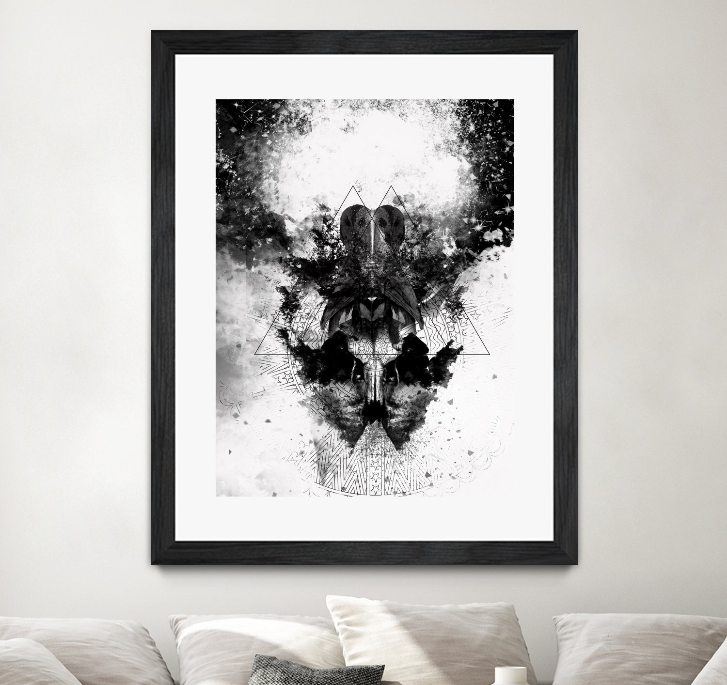 INKBLOT by Ana Rita Silva on GIANT ART - white photo illustration