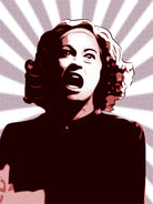 Mommie Dearest | Pop Art by William Cuccio on GIANT ART - black digital painting