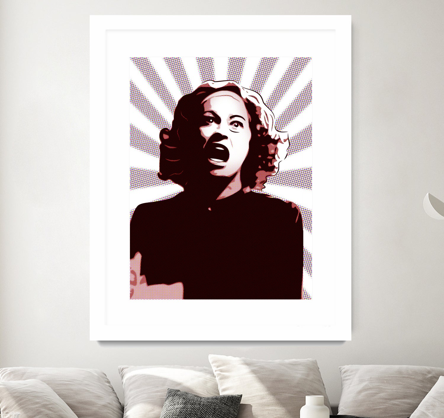 Mommie Dearest | Pop Art by William Cuccio on GIANT ART - black digital painting