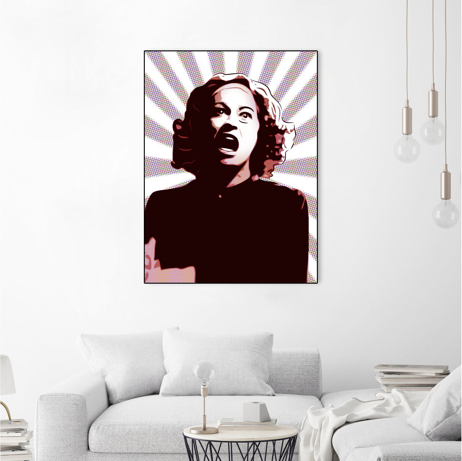 Mommie Dearest | Pop Art by William Cuccio on GIANT ART - black digital painting