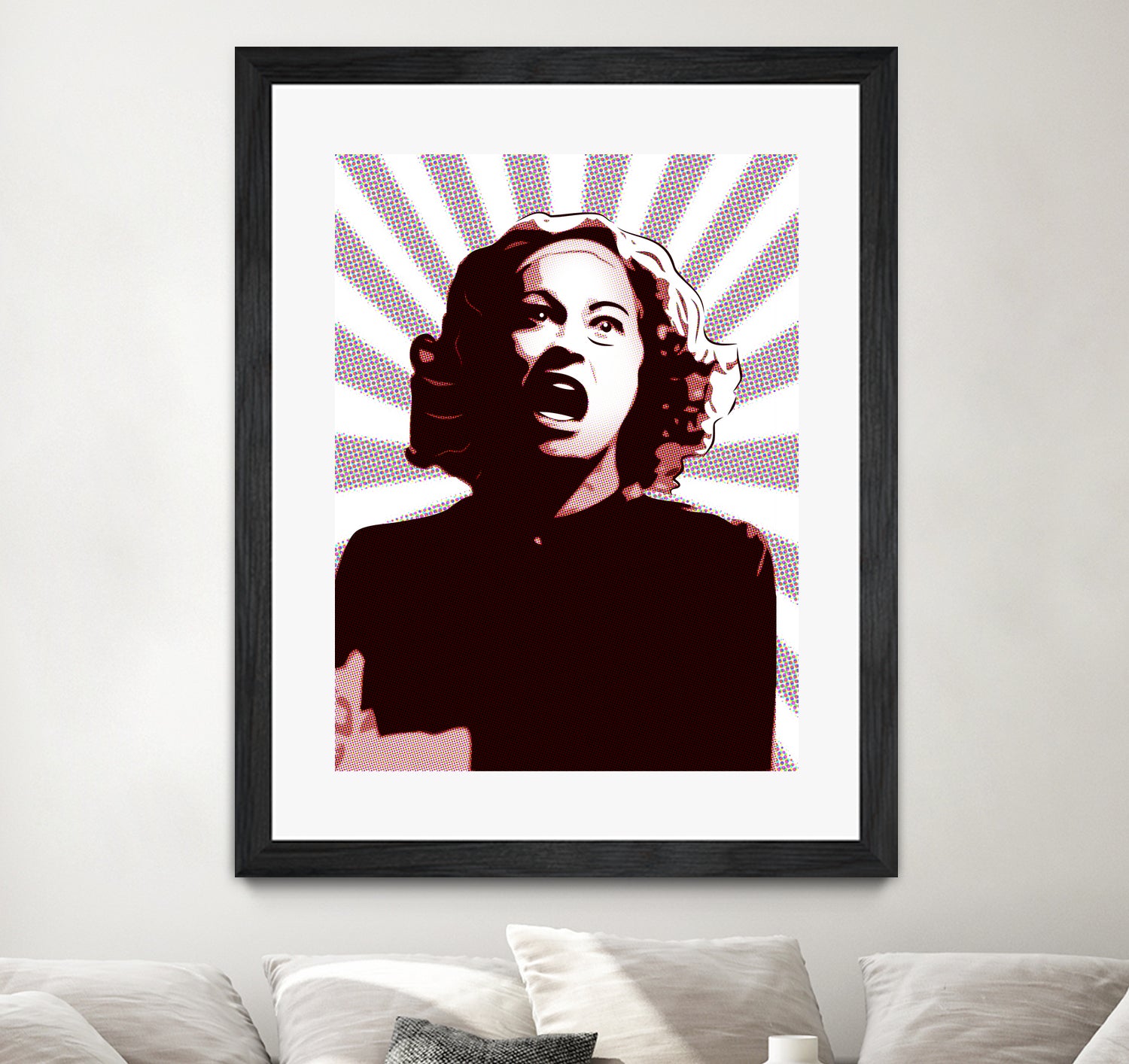 Mommie Dearest | Pop Art by William Cuccio on GIANT ART - black digital painting