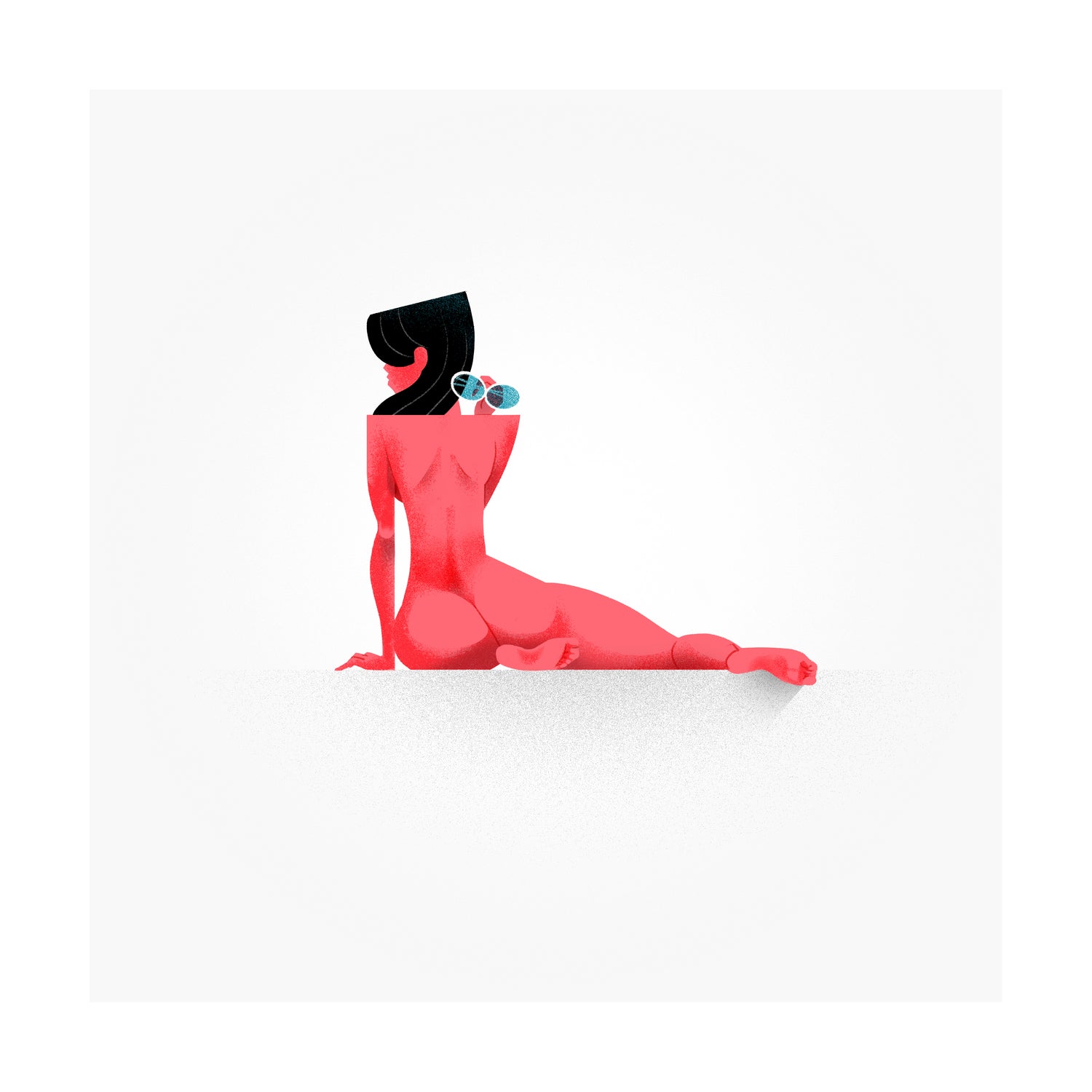 RED Pinup / 02 by Olivier Danchin on GIANT ART - red character design