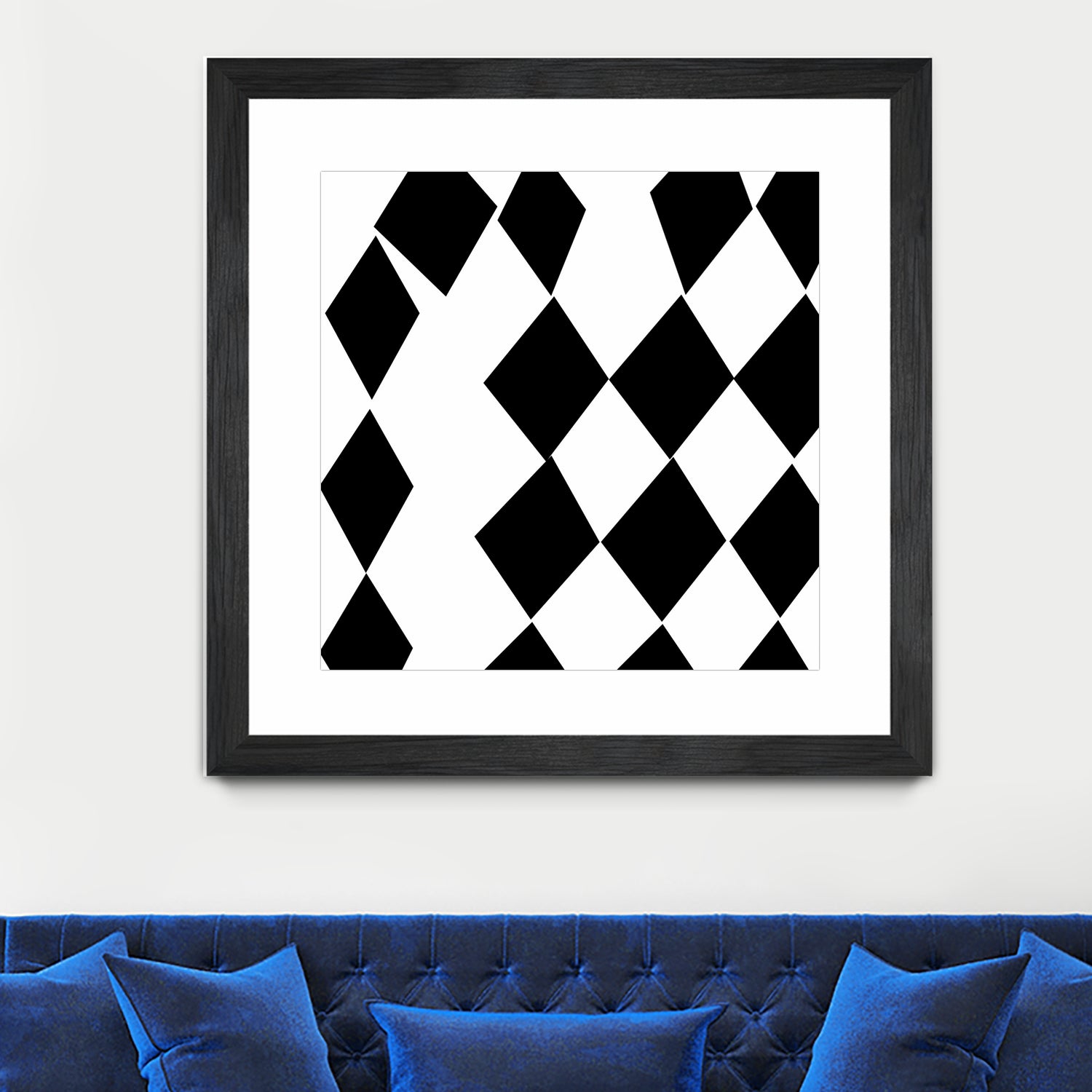 Black and White Harlequin by Katie Lawrence on GIANT ART - white digital drawing