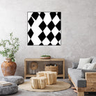 Black and White Harlequin by Katie Lawrence on GIANT ART - white digital drawing