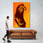 leon by sustici barici on GIANT ART - orange photo illustration