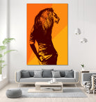 leon by sustici barici on GIANT ART - orange photo illustration