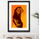 leon by sustici barici on GIANT ART - orange photo illustration