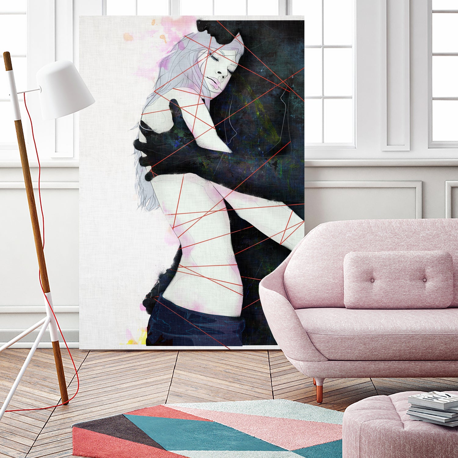 lovers by Yuichi Suzuki on GIANT ART - gray digital drawing