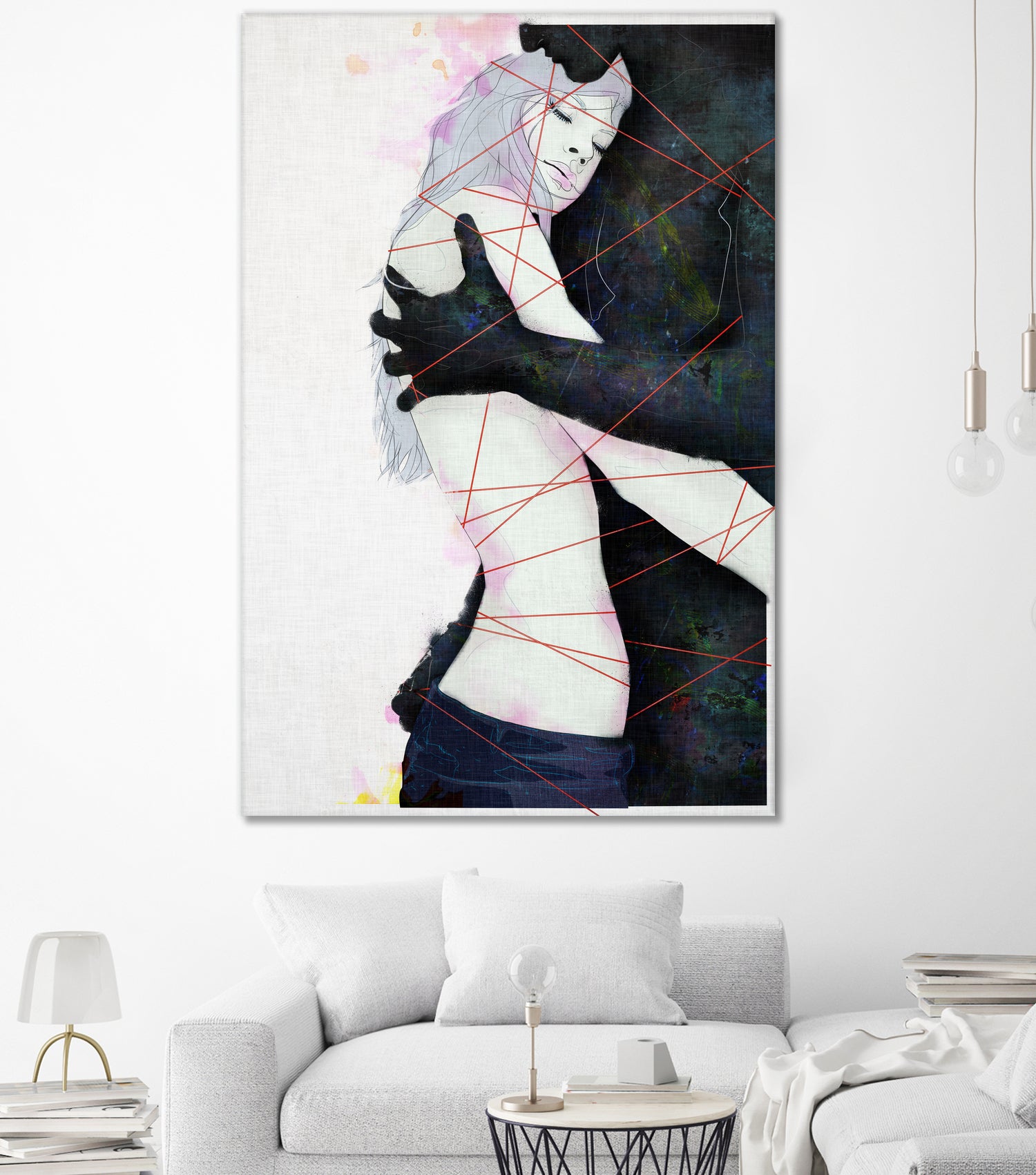 lovers by Yuichi Suzuki on GIANT ART - gray digital drawing