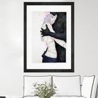 lovers by Yuichi Suzuki on GIANT ART - gray digital drawing