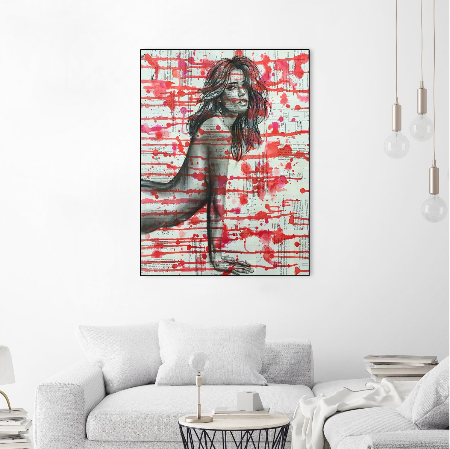 foundme by eugenia retana on GIANT ART - white mixed media