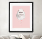 COTTON CANDY CAT by Jonas Loose on GIANT ART - pink photo manipulation