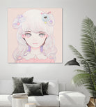 Cosmic Spring by Kaoru Hasegawa on GIANT ART - pink digital painting