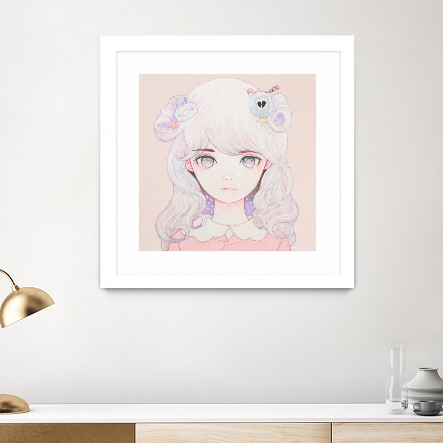 Cosmic Spring by Kaoru Hasegawa on GIANT ART - pink digital painting