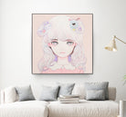 Cosmic Spring by Kaoru Hasegawa on GIANT ART - pink digital painting