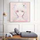 Cosmic Spring by Kaoru Hasegawa on GIANT ART - pink digital painting