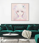 Cosmic Spring by Kaoru Hasegawa on GIANT ART - pink digital painting