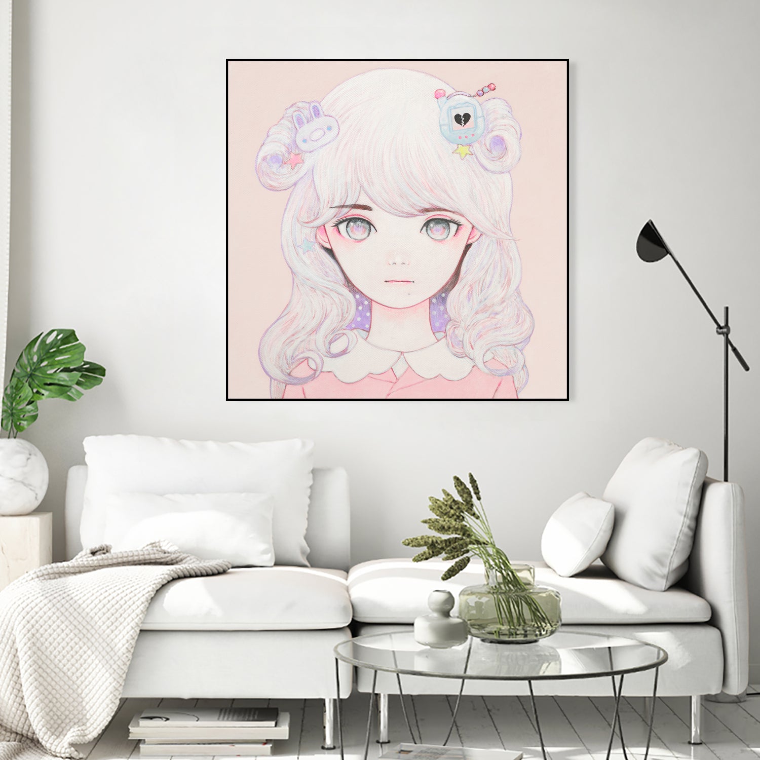 Cosmic Spring by Kaoru Hasegawa on GIANT ART - pink digital painting