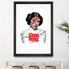 LEIA REBEL REBEL by Mike Tyau on GIANT ART - white digital painting