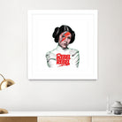 LEIA REBEL REBEL by Mike Tyau on GIANT ART - white digital painting