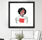 LEIA REBEL REBEL by Mike Tyau on GIANT ART - white digital painting