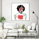 LEIA REBEL REBEL by Mike Tyau on GIANT ART - white digital painting