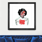 LEIA REBEL REBEL by Mike Tyau on GIANT ART - white digital painting