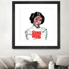 LEIA REBEL REBEL by Mike Tyau on GIANT ART - white digital painting