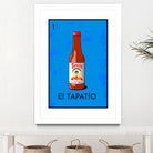 El Tapatío by Pablo Olmos-Garcia on GIANT ART - blue vector illustration