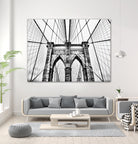 Brooklyn Bridge v by Haris Kavalla on GIANT ART - black photo manipulation