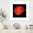 Super bloody Moon by Tenyo Marchev on GIANT ART - red 3d art